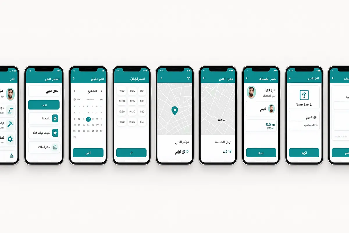 تطبيق حجز فنيين منزليين جاهز مع الكود
