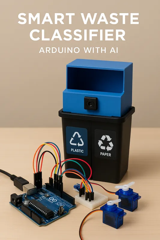 مصنف النفايات باستخدام الذكاء الاصطناعي